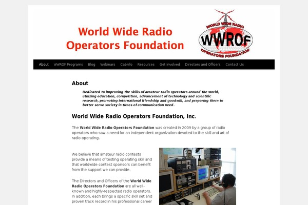 wwrof.org site used Twentyten_child