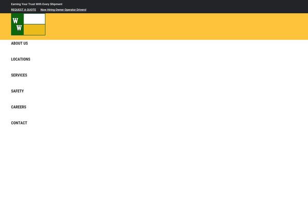 The7 theme site design template sample
