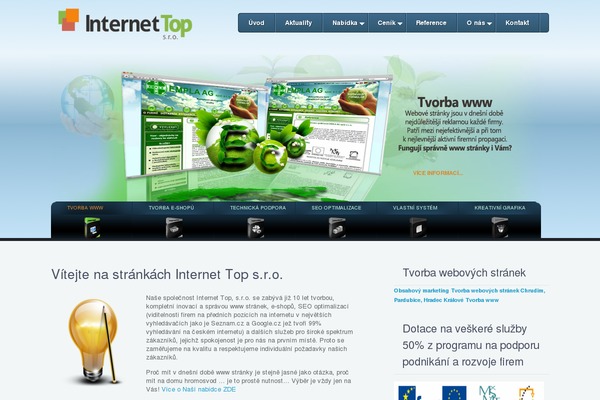 intop theme websites examples