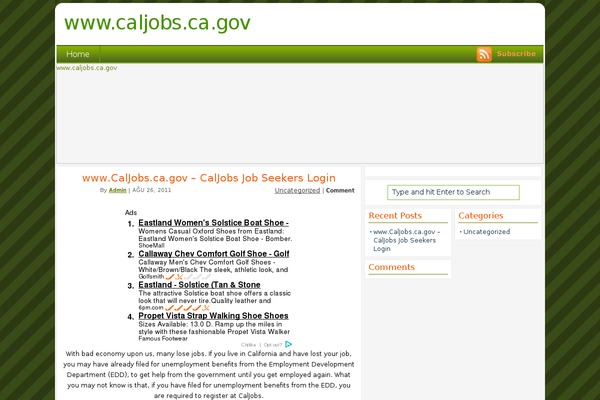wwwcaljobscagov.com site used Passionduo_green
