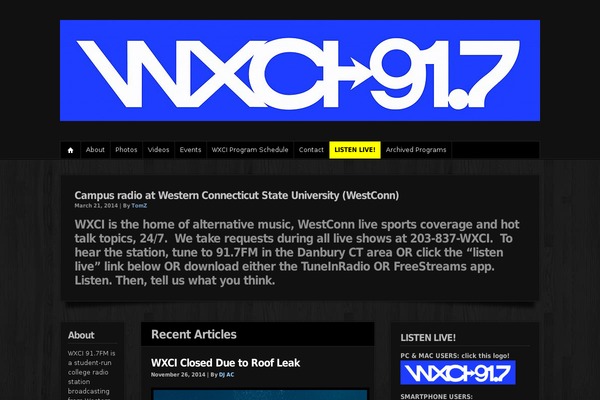wxci.org site used WP-Mysterious 1.04