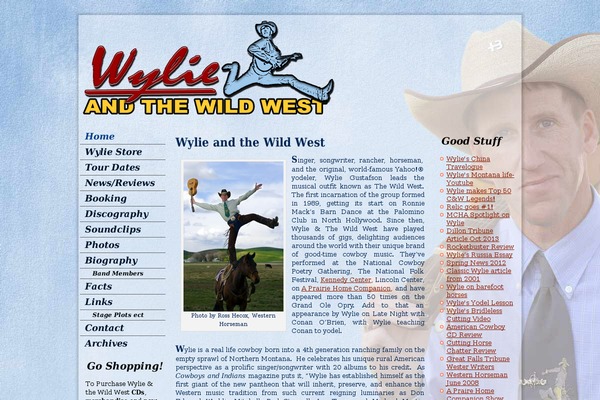 wyliewebsite.com site used Wyliewildwest