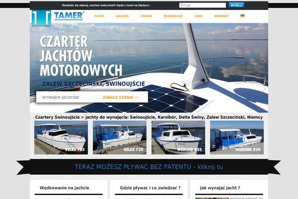 wynajemlodzitamer.pl site used Tamer