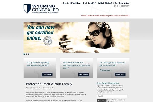 wyomingconcealed.com site used Concealed-theme-child