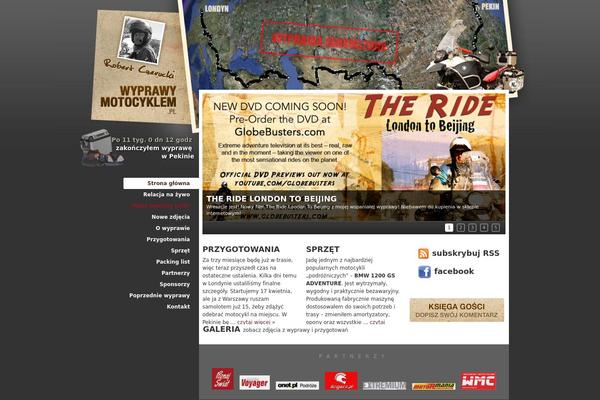 wyprawymotocyklem.pl site used Motocykle