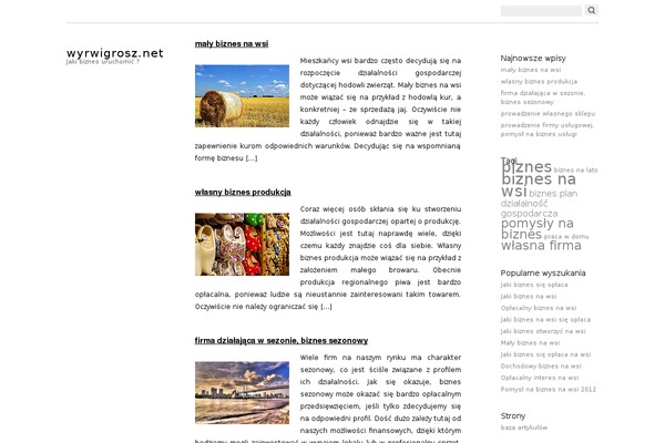 Oulipo theme site design template sample