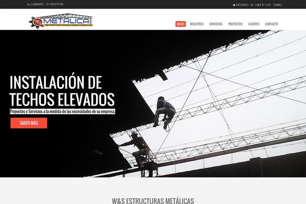 wysestructuras.com.pe site used Wp_space95-v1.4