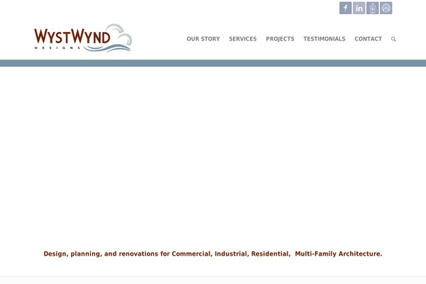 Enfold theme site design template sample