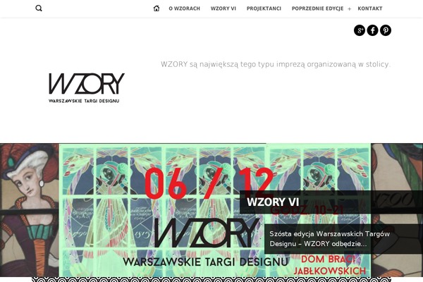wzorytargi.pl site used Minfolio