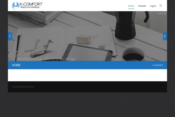 Ispirit theme site design template sample