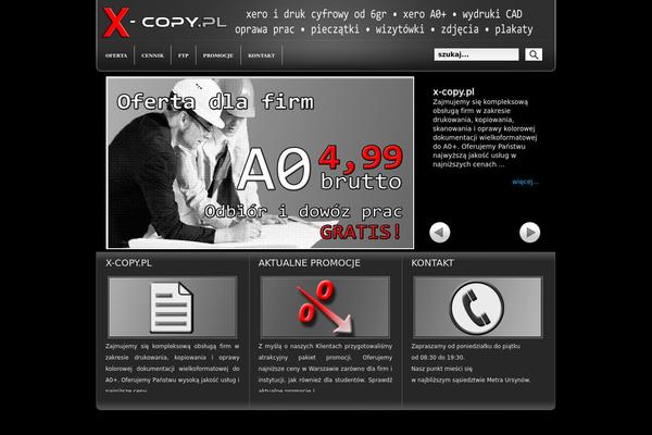 x-copy.pl site used Skylight