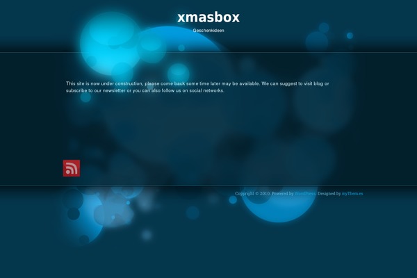 x-mas-box.de site used my blue construction
