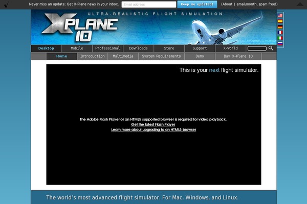 x-plane.com site used Xplane-child
