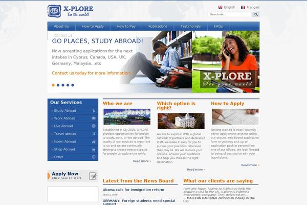 x-plore.org site used X-plore