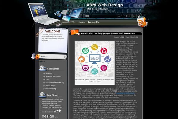 x3mwebdesign.com site used No_masks