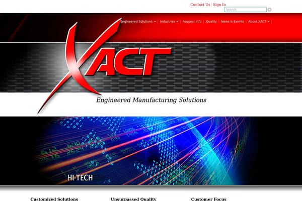 xact.ca site used Xact