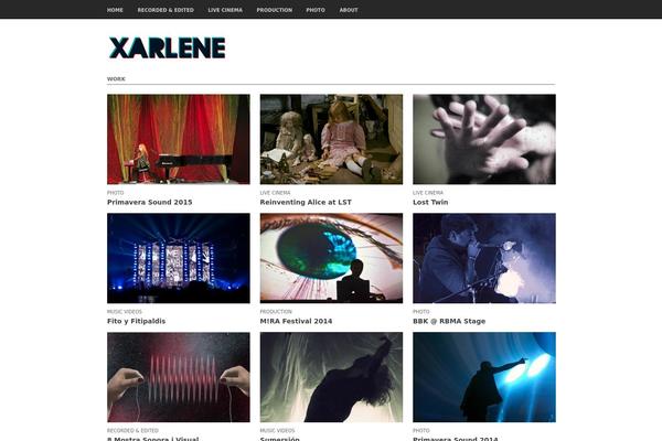 xarlene.com site used Svelte