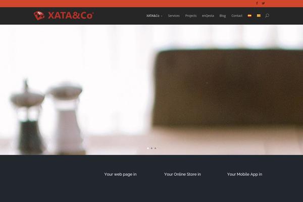 Divi theme site design template sample
