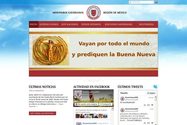 xaverianos.com.mx site used Xaverianos