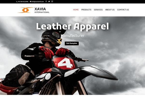 Divi theme site design template sample