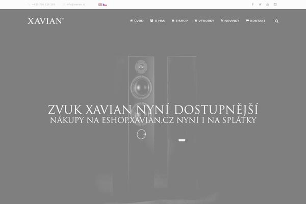 xavian.cz site used August