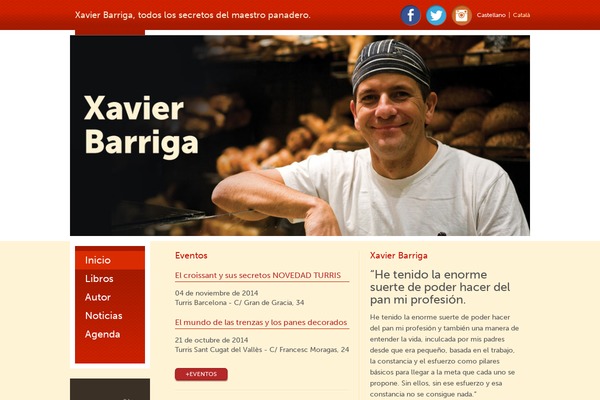 xavierbarriga.com site used Xavierbarriga