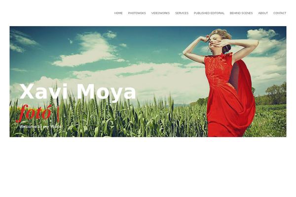 xavimoya.com site used Creative Portfolio Responsive