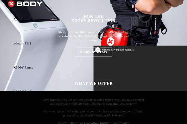 Impreza theme site design template sample