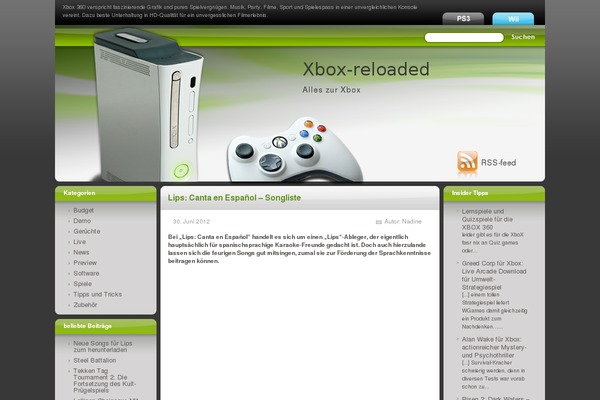 xbox-reloaded.de site used Xbox