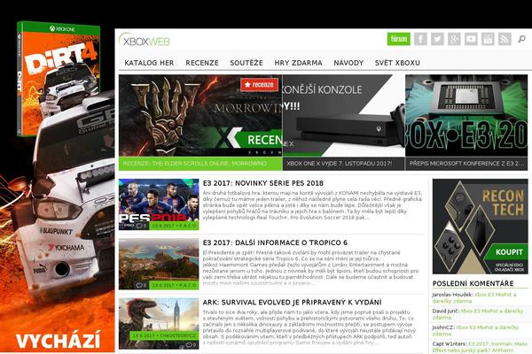 xboxweb.cz site used Xboxweb