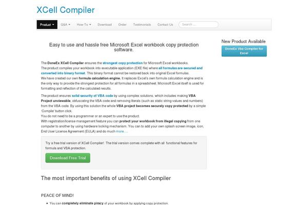 xcellcompiler.com site used Dnx-cyberchimps