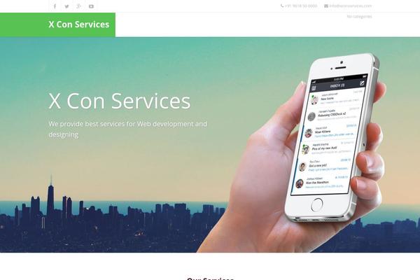 xconservices.com site used Corporate