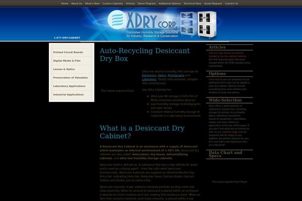 xdry.com site used Outsource