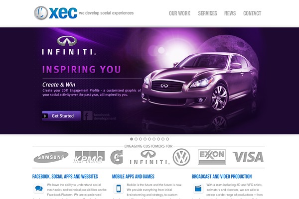 xec theme websites examples