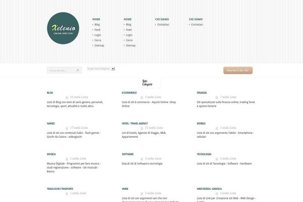 eList theme site design template sample
