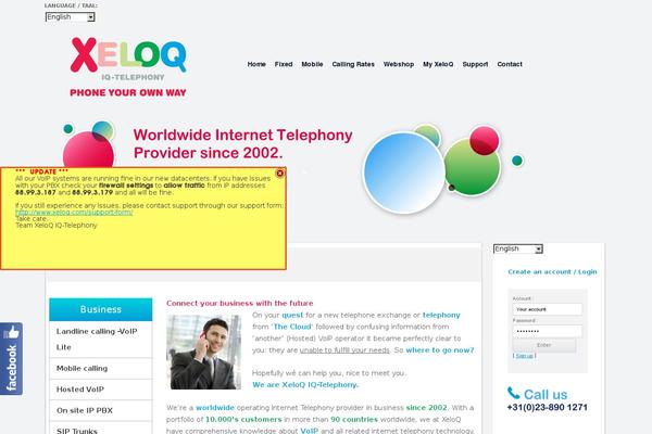 xeloq.com site used Xeloq