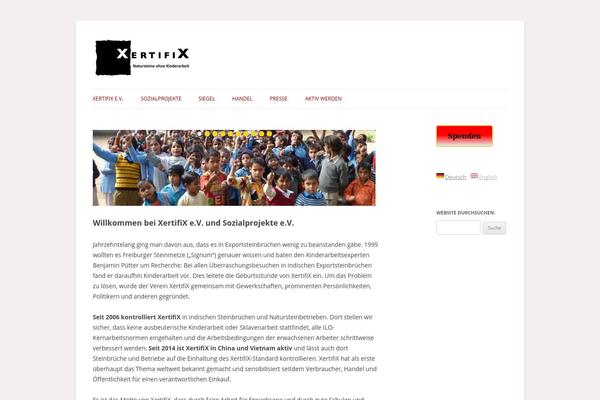 xertifix.de site used Xertifix2013
