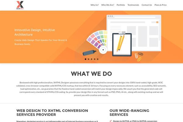 Zerif Lite theme site design template sample