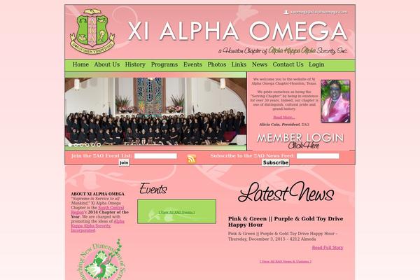 Site using Awesome Flickr Gallery plugin