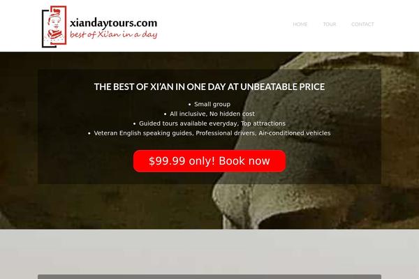 xiandaytours.com site used One-pager-genesis-master