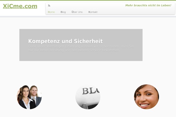 Customizr theme site design template sample