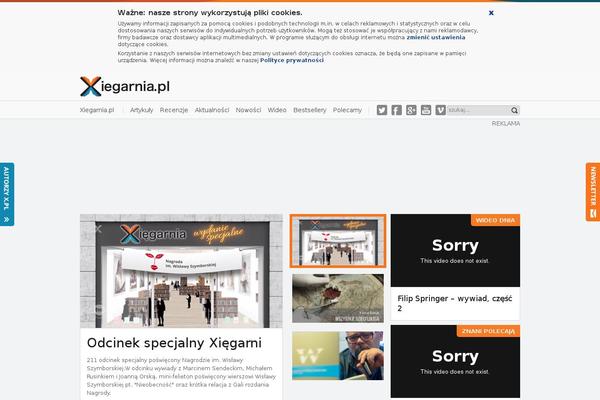xiegarnia.pl site used Xiegarnia.pl-theme