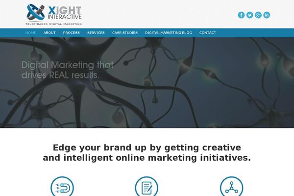 xightinteractive.com site used Xight-new