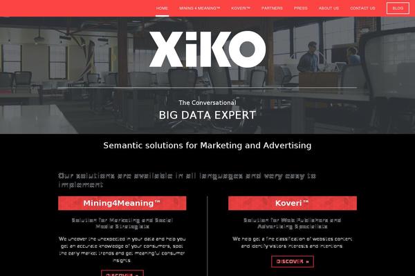 xiko.fr site used Xiko_v1