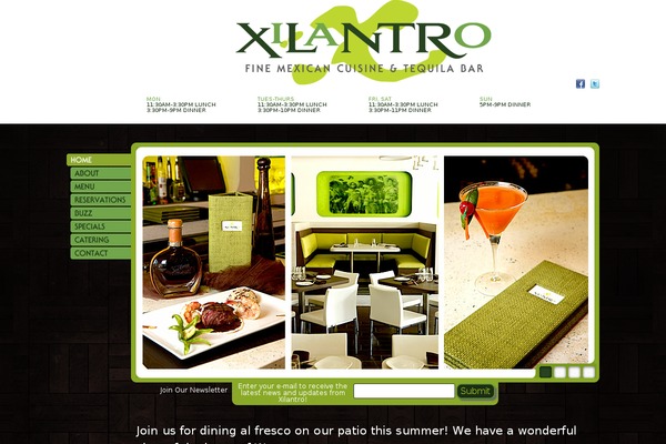 xilantro.com site used Xilantro