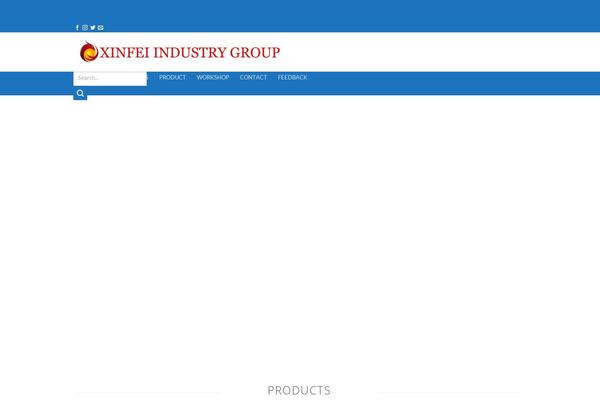 xinfei-industry.com site used Sohowpf