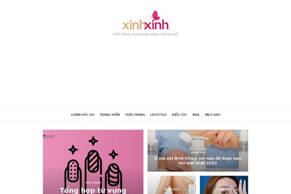 xinhxinh.vn site used Type-plus