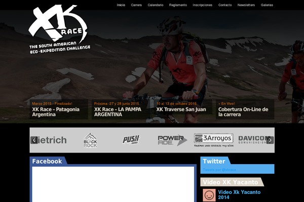 xkrace.com.ar site used Xk-race