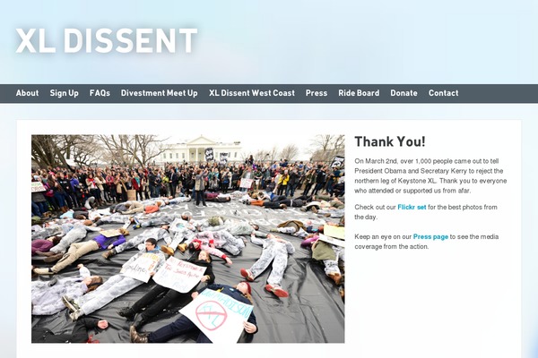 xldissent.org site used Threefifty