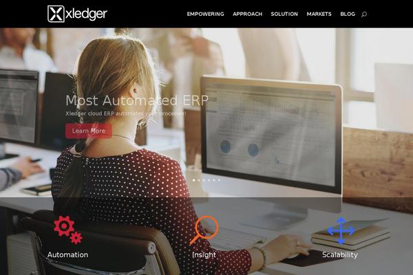 xledger.com site used Divi-xledger-us